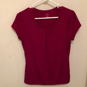 Dark Magenta Worthington dress shirt/top size M
